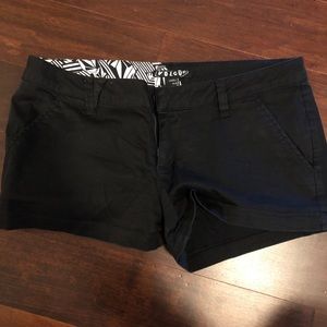 Black Volcom shorts